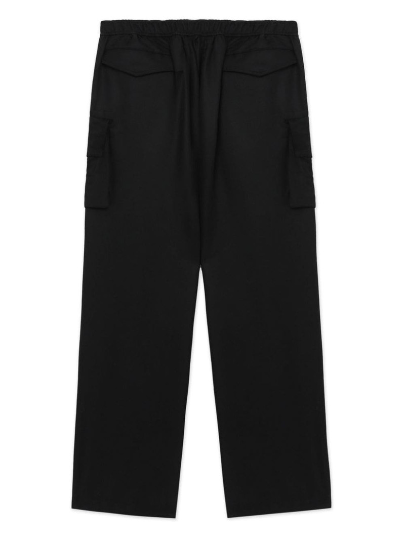 drop-crotch drawstring cargo trousers 6