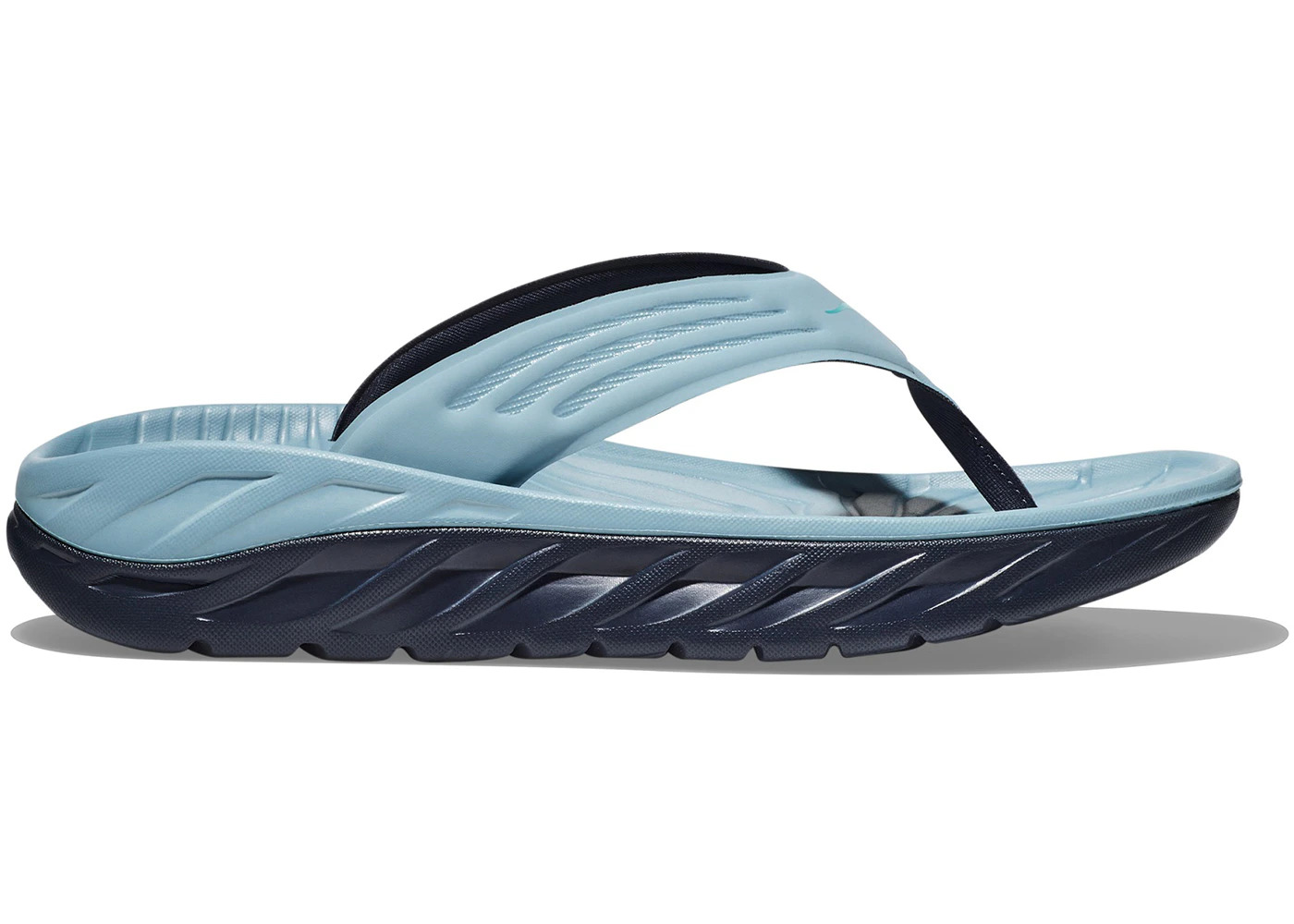 Hoka One One Ora Recovery Flip Stone Blue Outer Space - 1