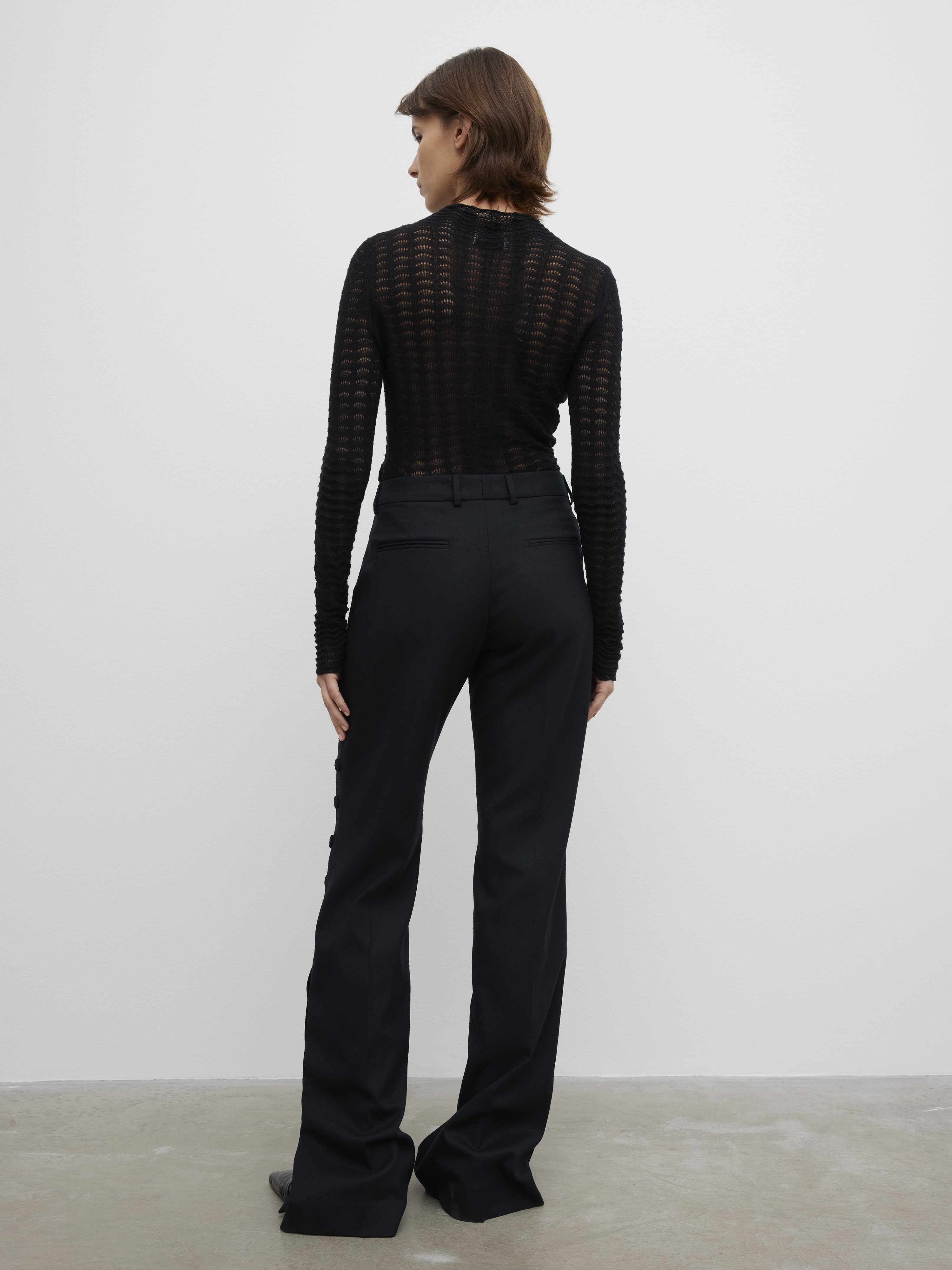 Slim button trousers - 5