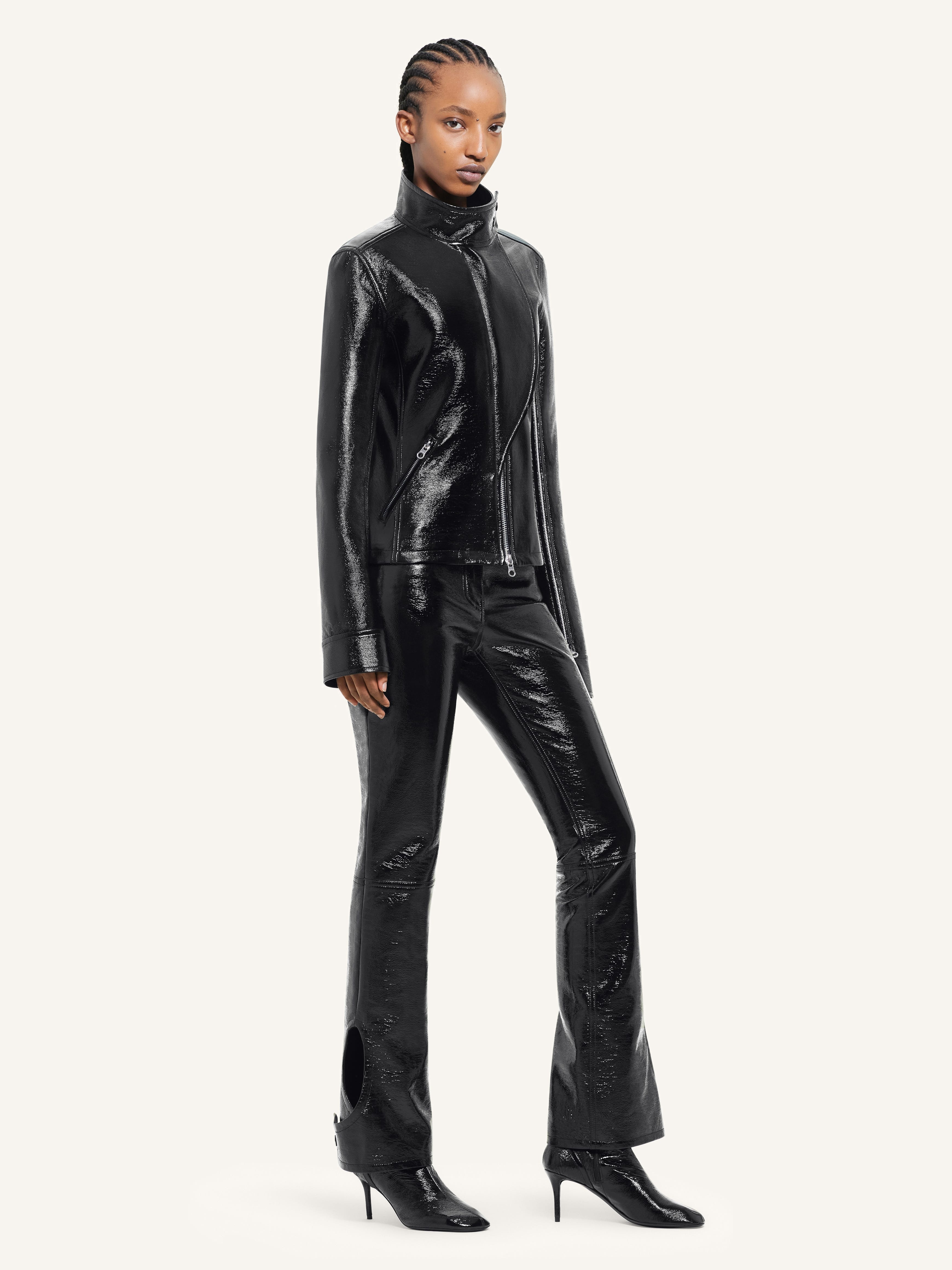 MOTORCYCLE VINYL JACKET - 3
