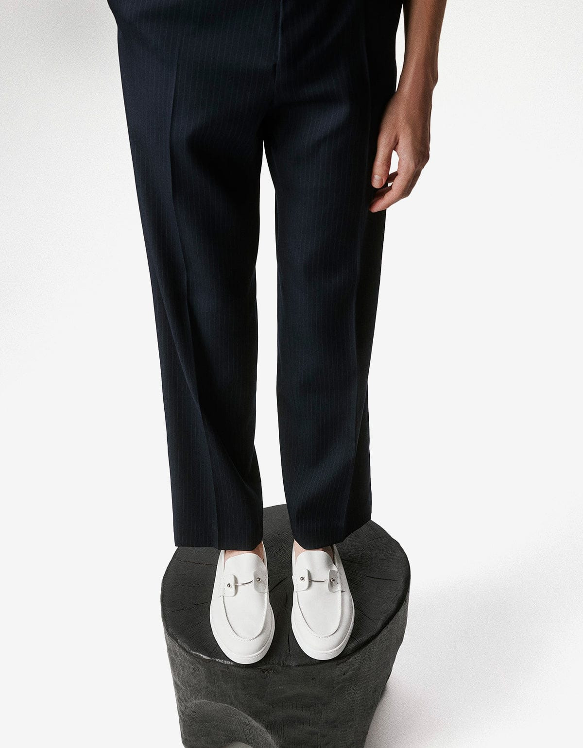 Christian Louboutin Chambeliboat White Boat Shoes - 2