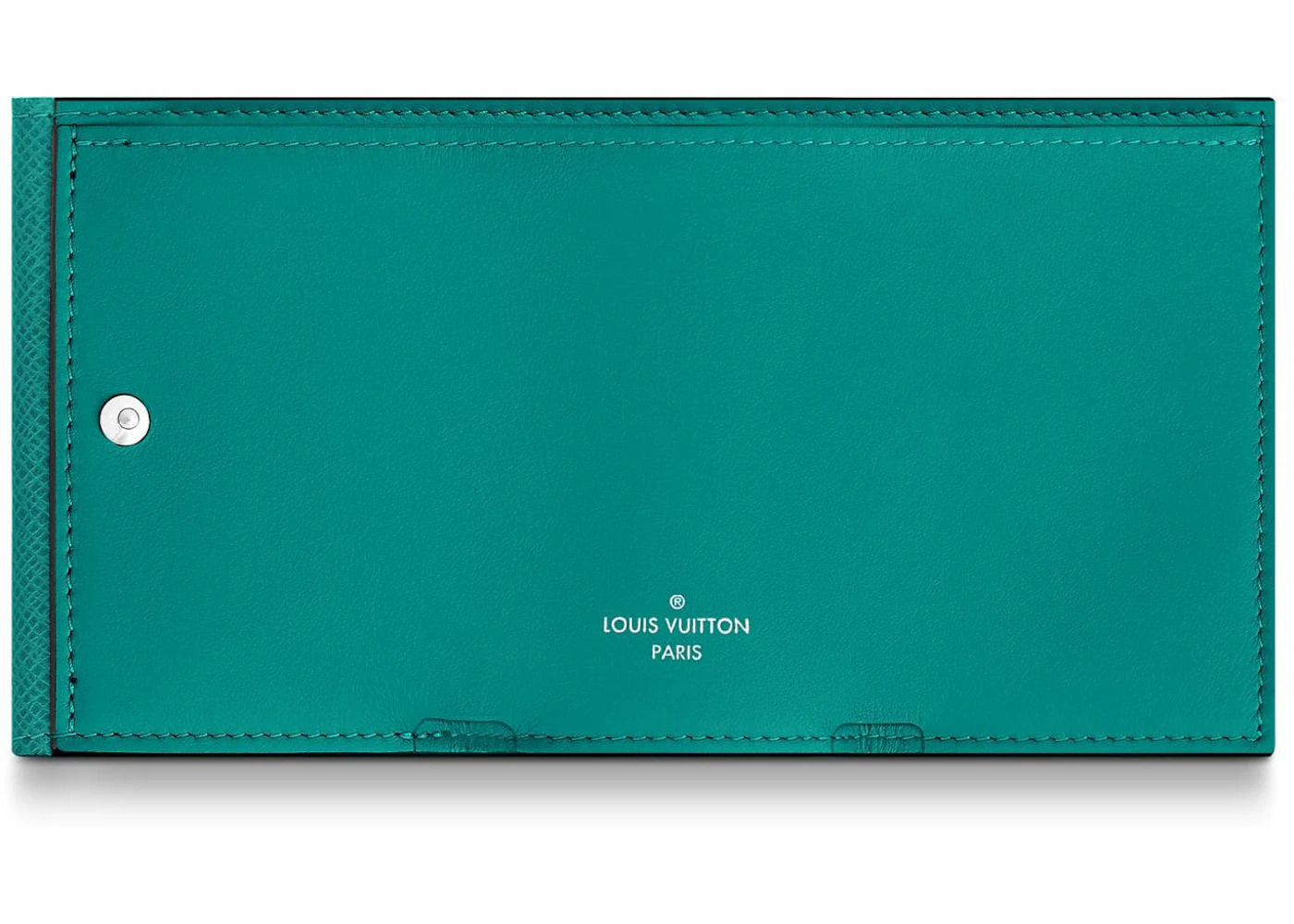 Louis Vuitton Discovery Compact Wallet Monogram Amazon Taiga Pine Green - 3