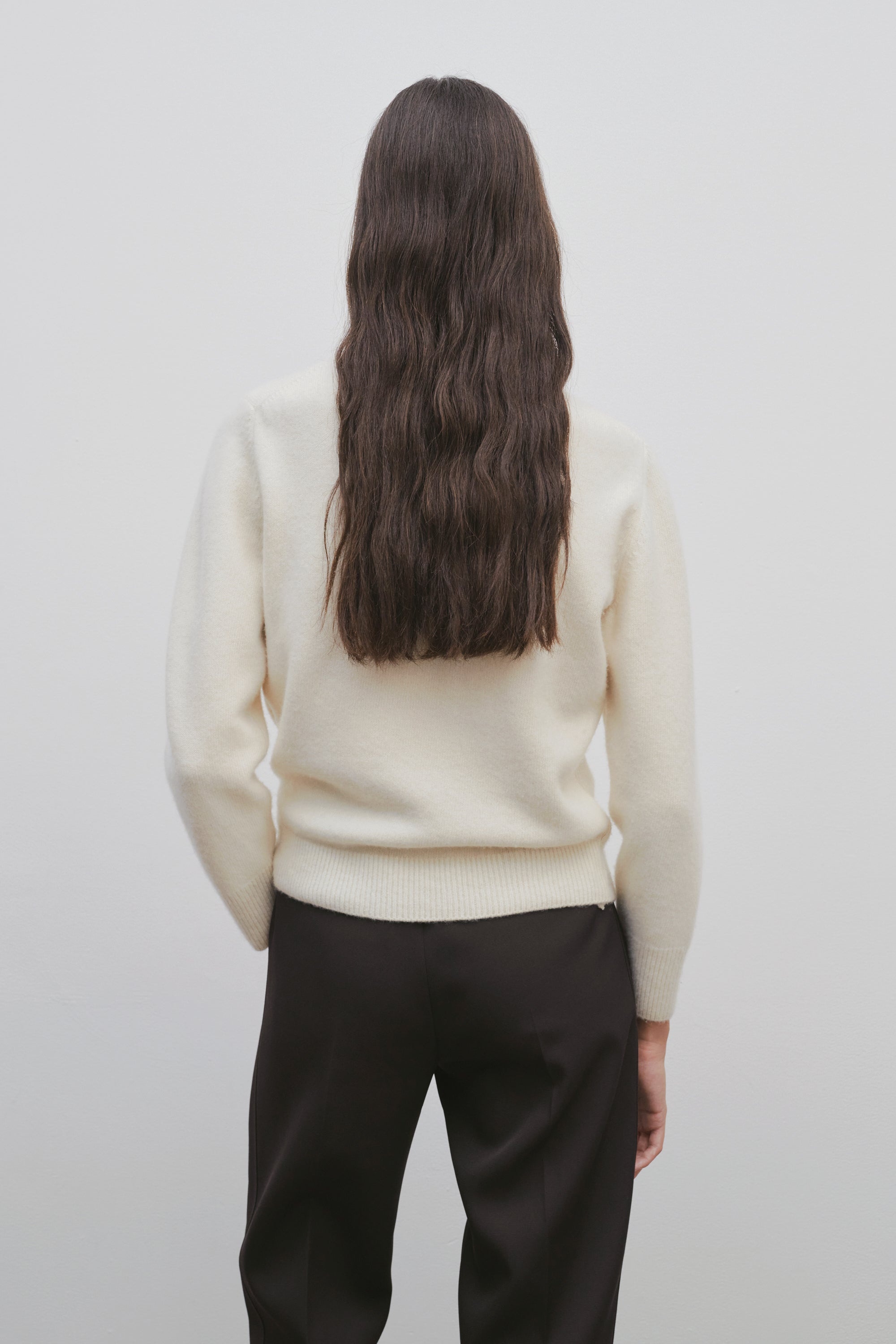 Enid Top in Merino Wool and Cashmere - 4