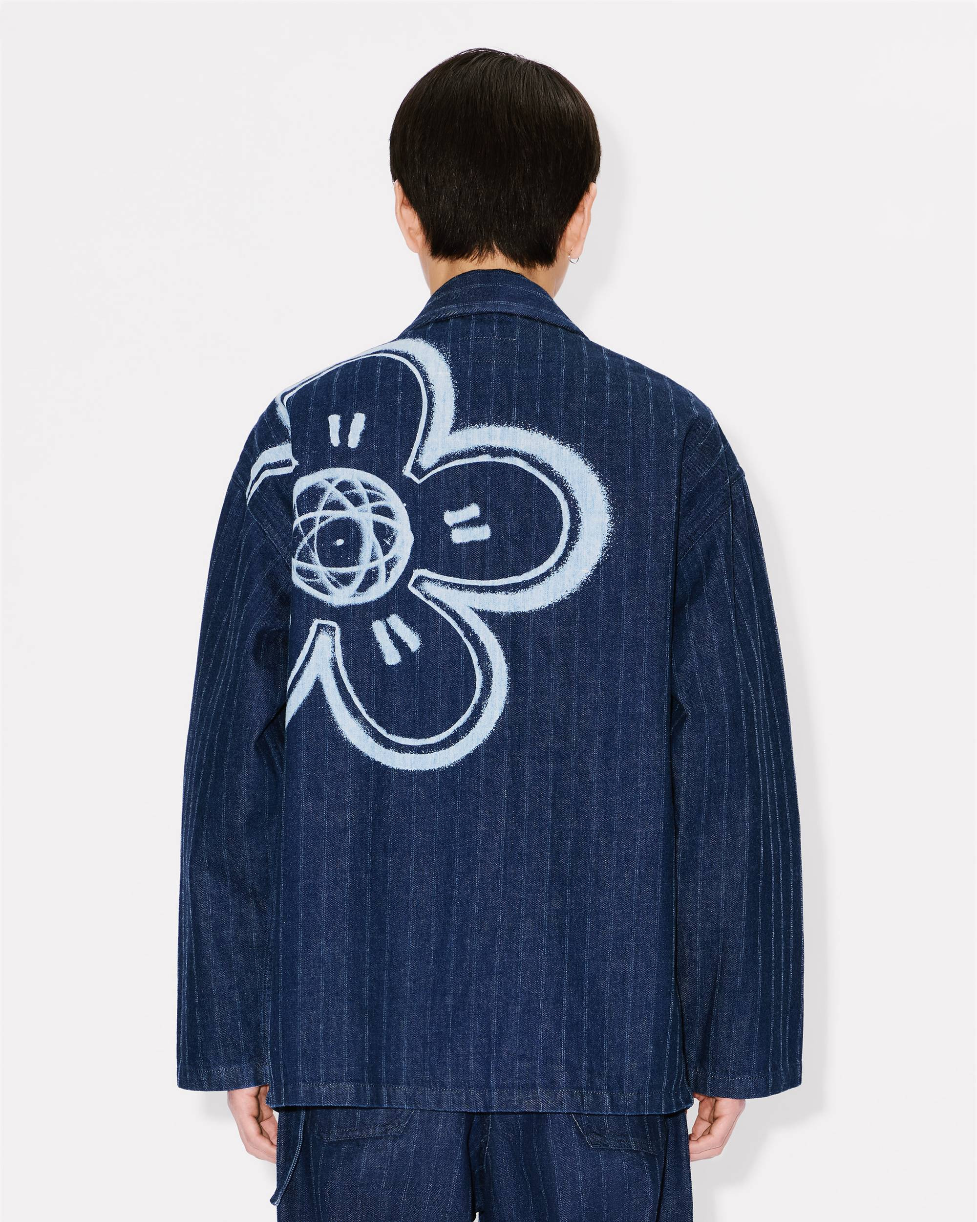 'Kenzo x Futura 2000' kimono jacket in Japanese denim - 5