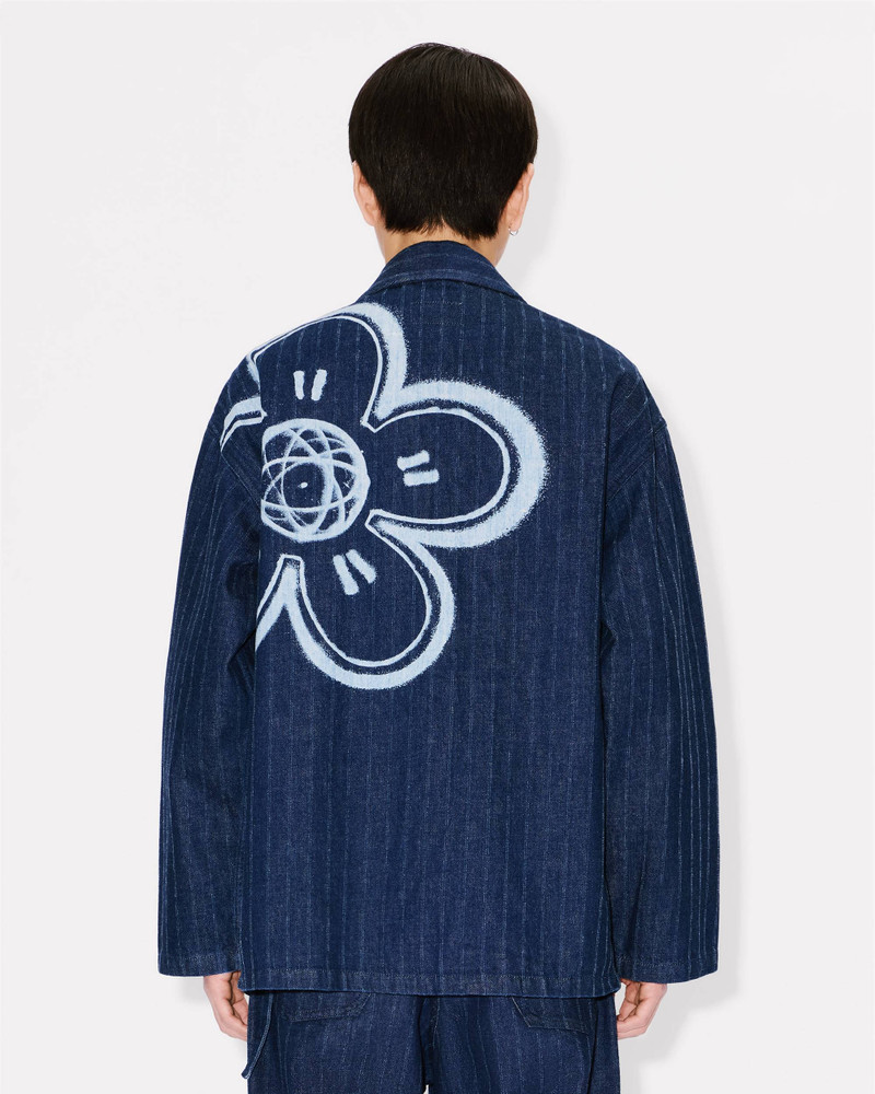 'Kenzo x Futura 2000' kimono jacket in Japanese denim 5
