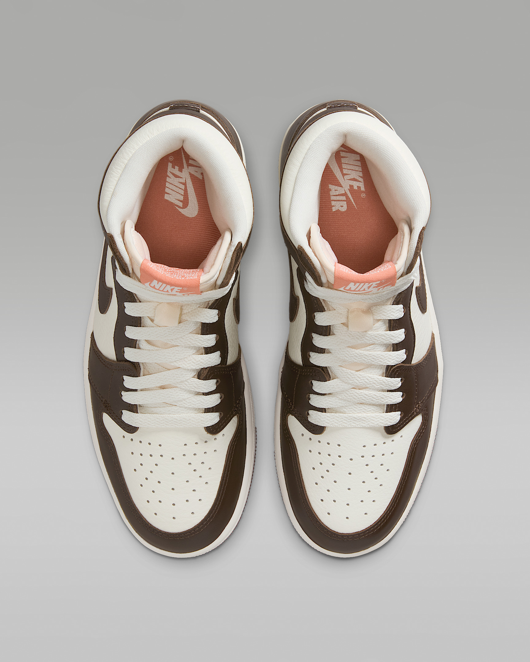 Air Jordan 1 Retro High OG "Baroque Brown and Sail" Women's Shoes - 4