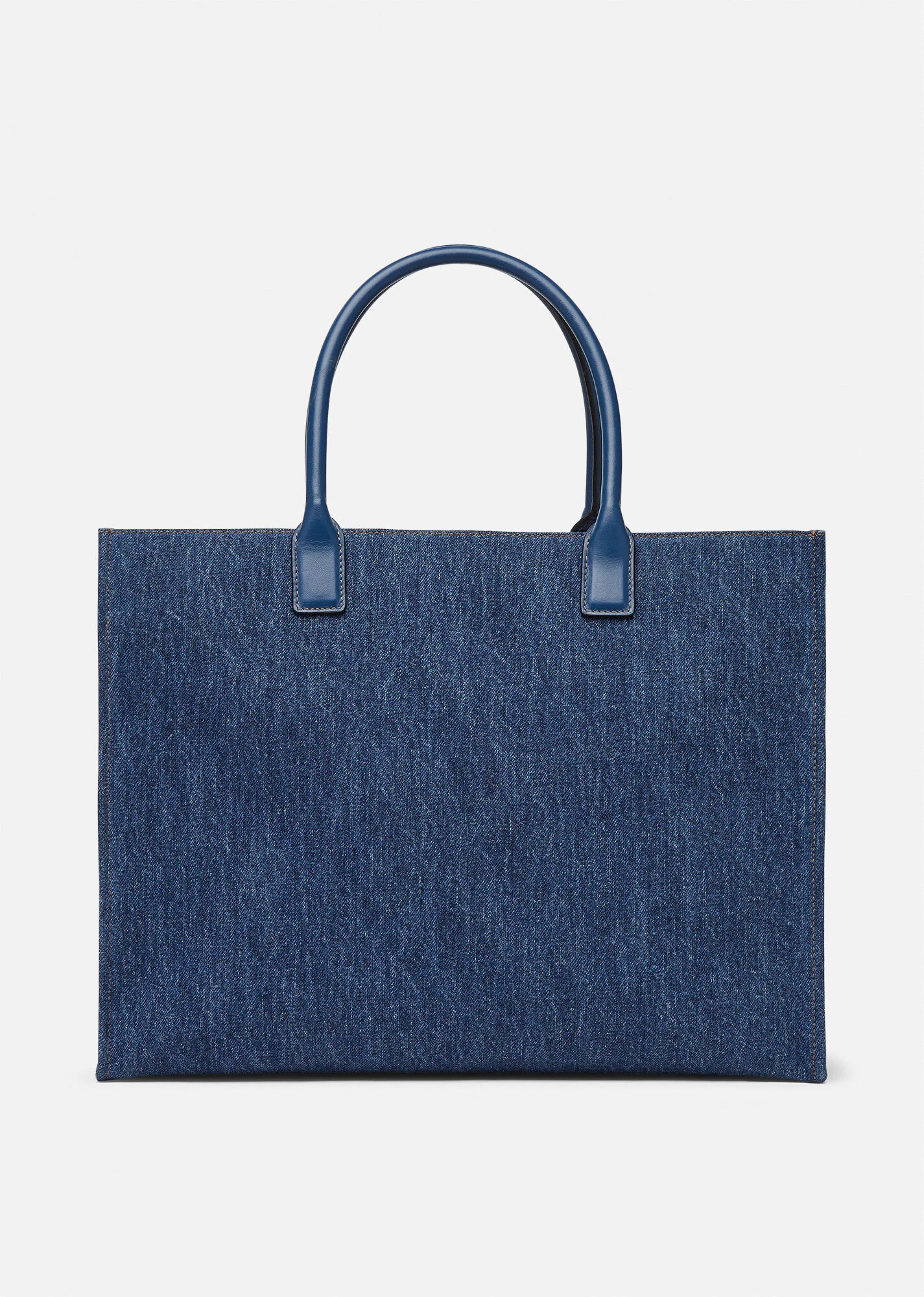 La Medusa Denim Large Tote Bag - 3