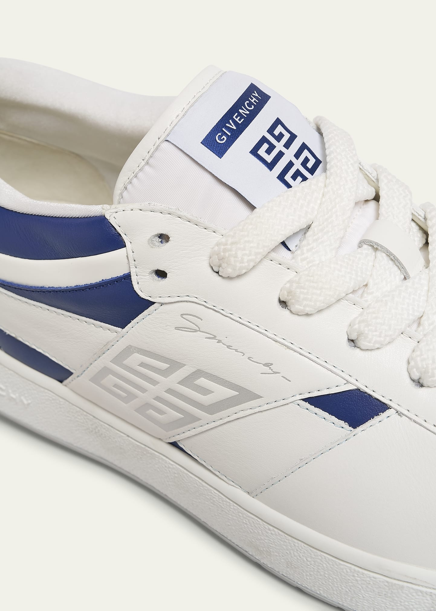 Men's G Move Leather Low-Top Sneakers - 6