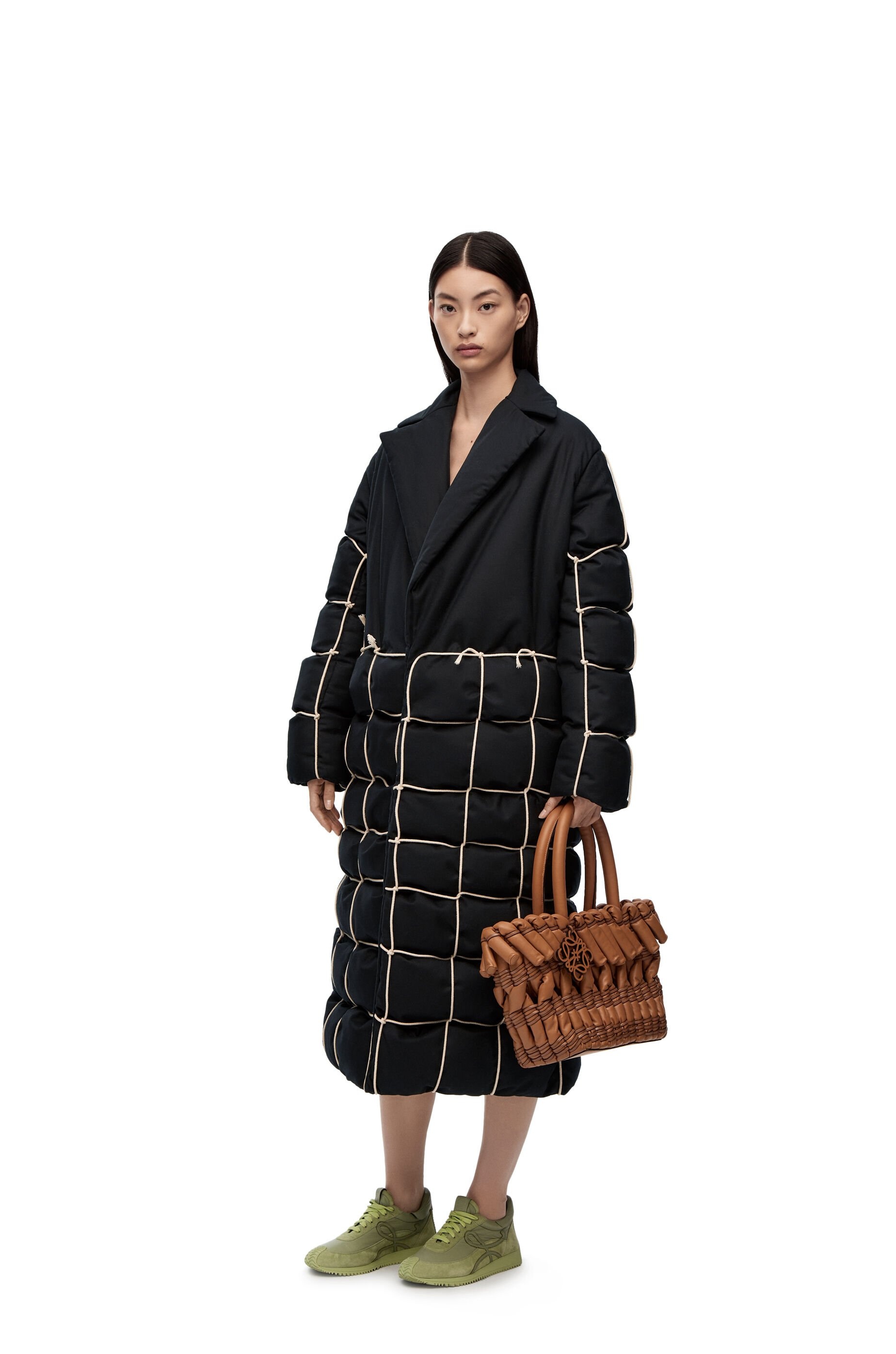Quilted coat in wool - 2