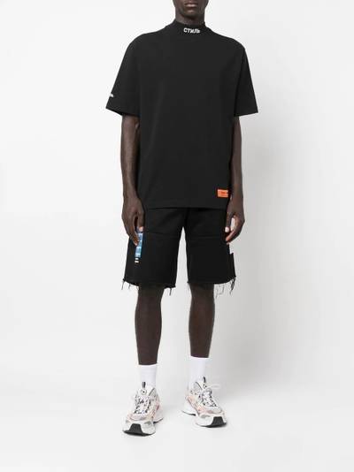 Heron Preston logo-patch short-sleeve T-shirt outlook