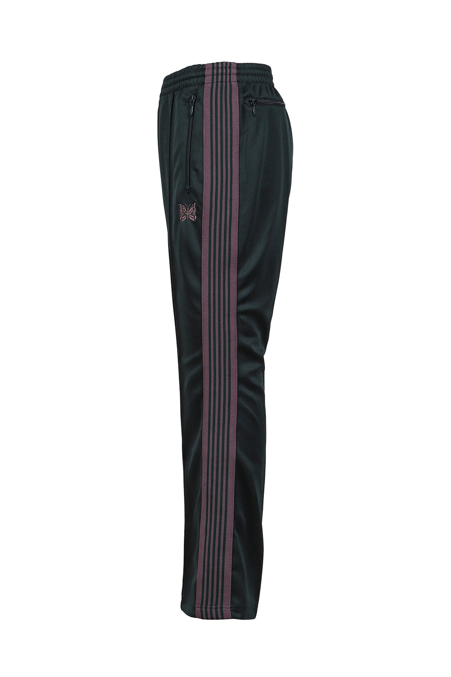 BOOT-CUT TRACK PANT - POLY SMOOTH / GRN - 7