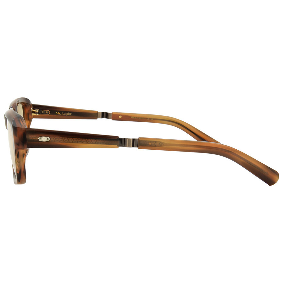 Mr. Leight KANE C Demo Beige Rectangular Men's Eyeglasses ML1036 MACA-ATG-DEM BGE 51 - 4
