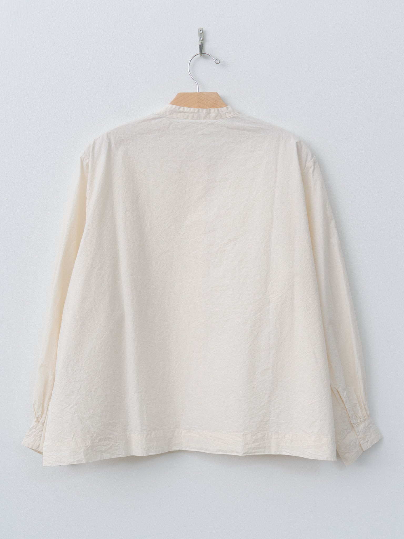 Biggy Grandad Shirt H COT - Natural - 8