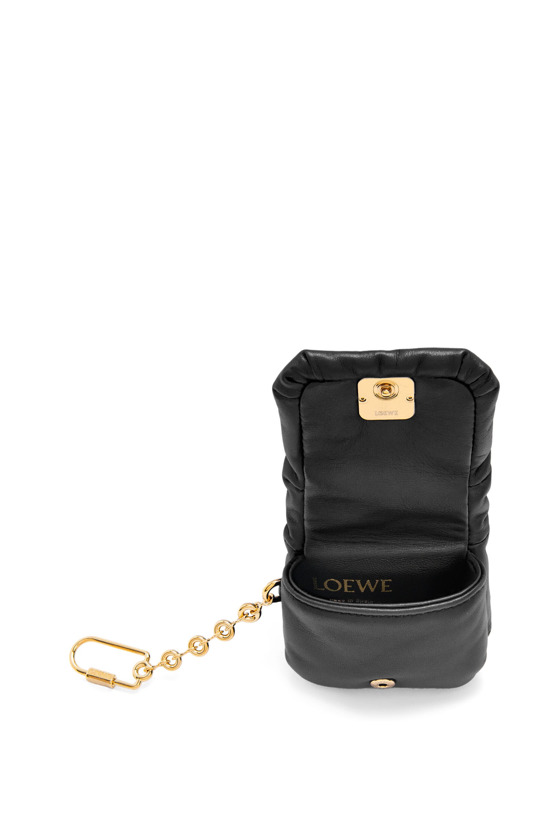 Puffer Goya case in shiny nappa calfskin - 4