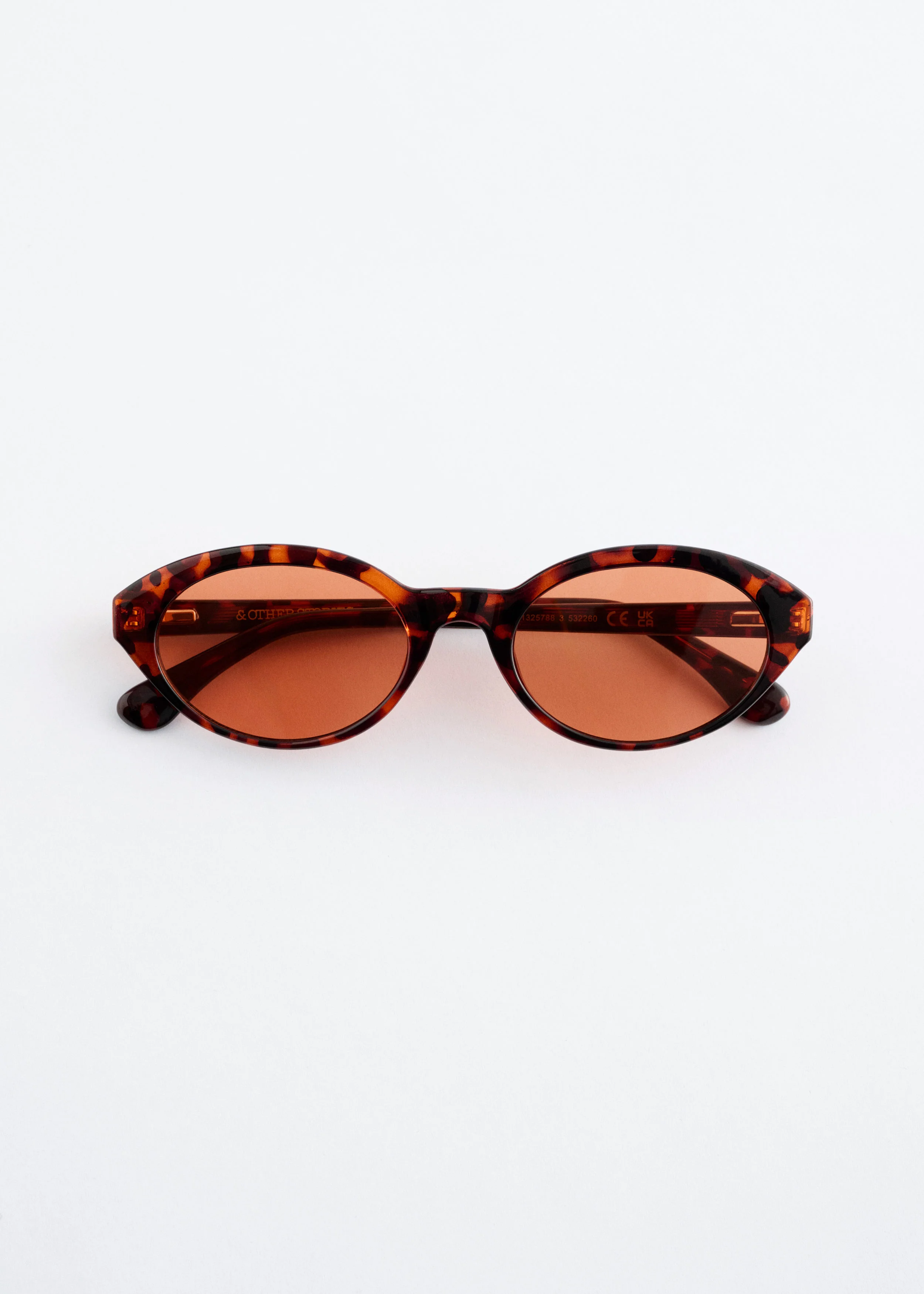 Oval-Frame Sunglasses - 1