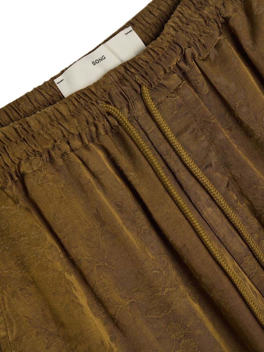 textured lace-effect shorts - 3