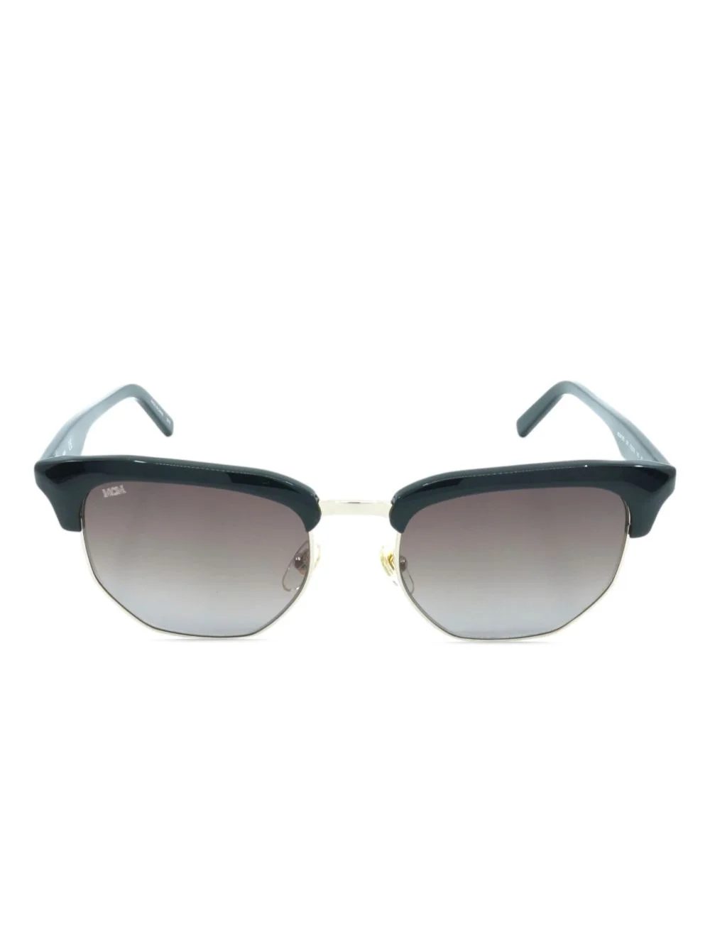 gold-detail geometric sunglasses - 1