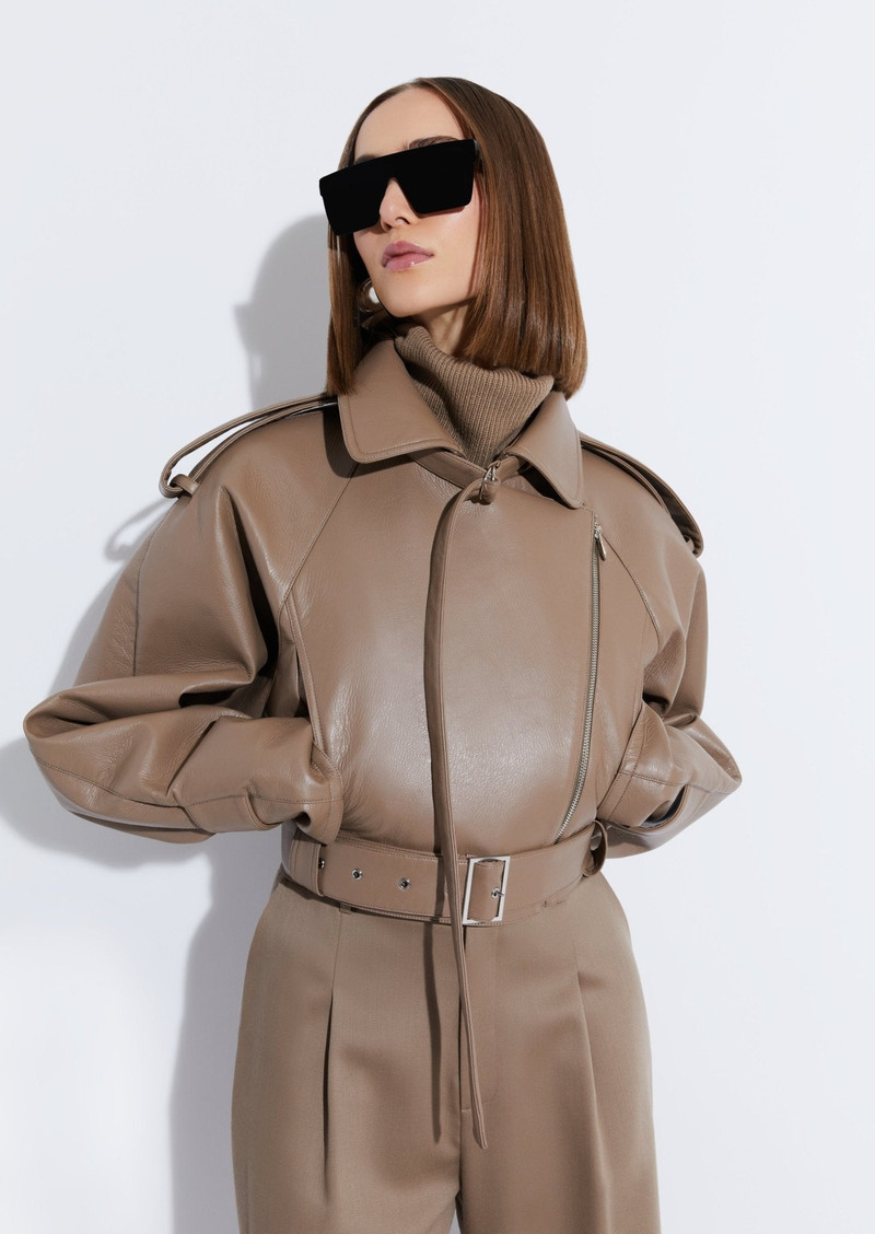 Faux Leather Moto Jacket 4