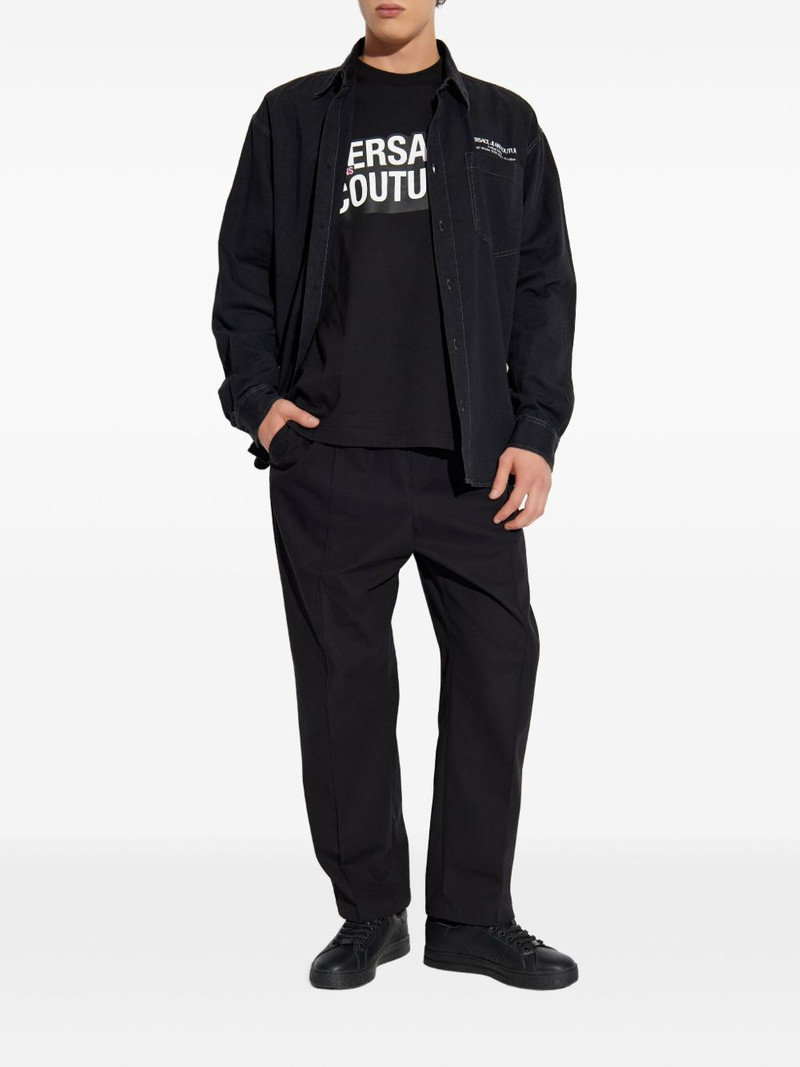 VERSACE JEANS COUTURE logo-print T-shirt outlook