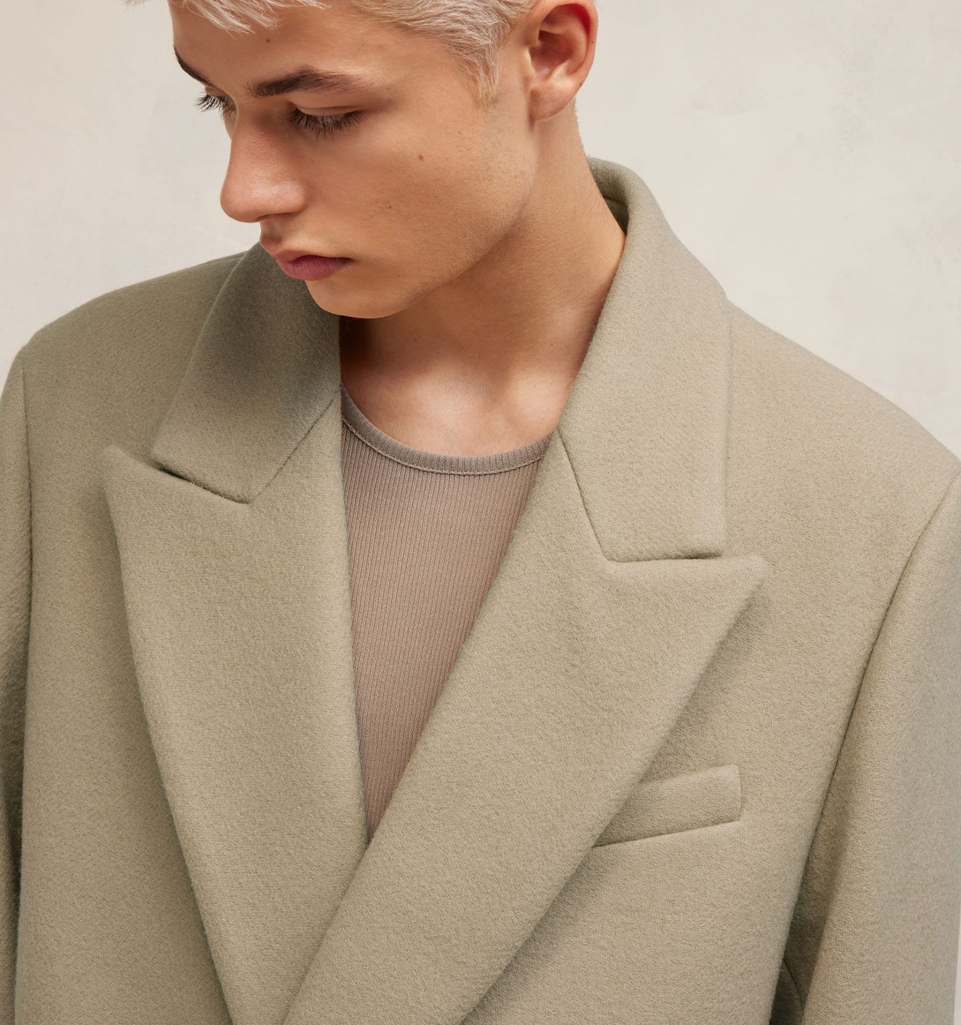Double Breasted Coat - 7