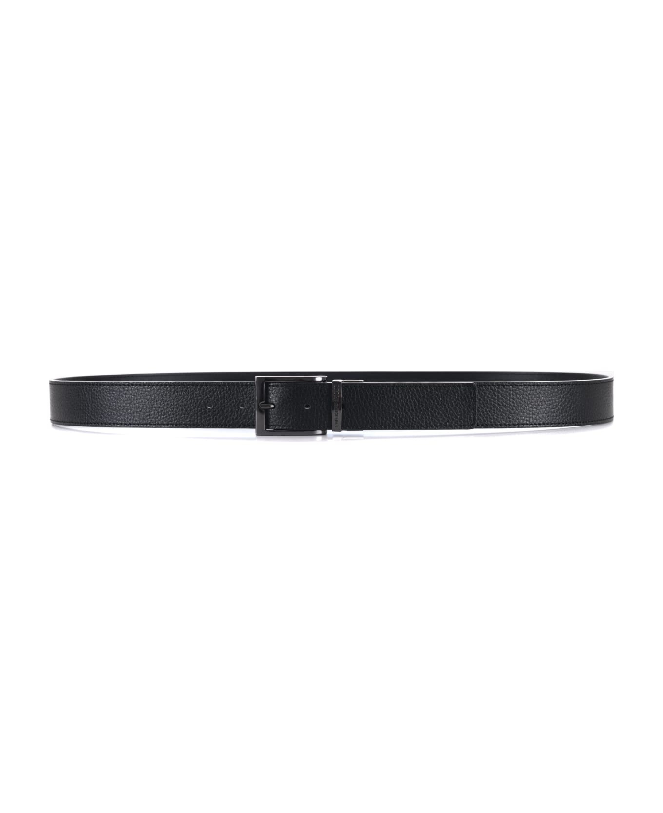 Emporio Armani Leather Belt - 2