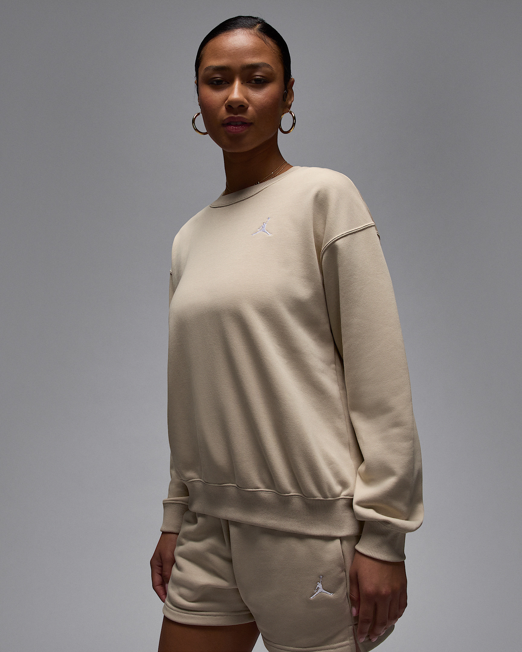 Jordan Brooklyn Fleece Women's French Terry Crew-Neck Sweatshirt - 1