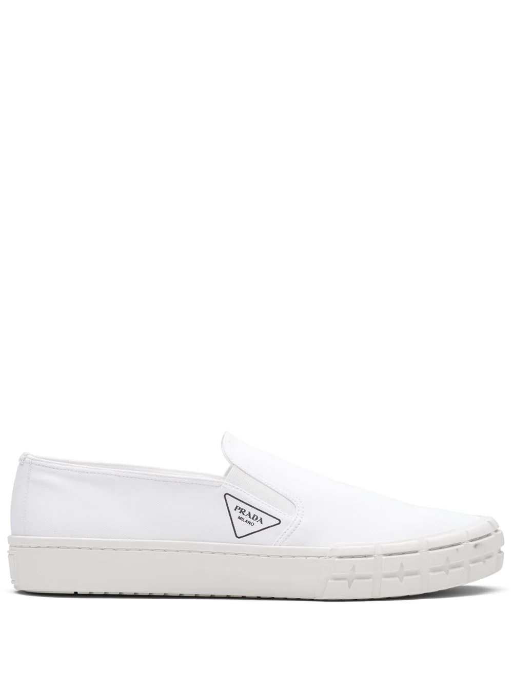 side logo slip-on sneakers - 1