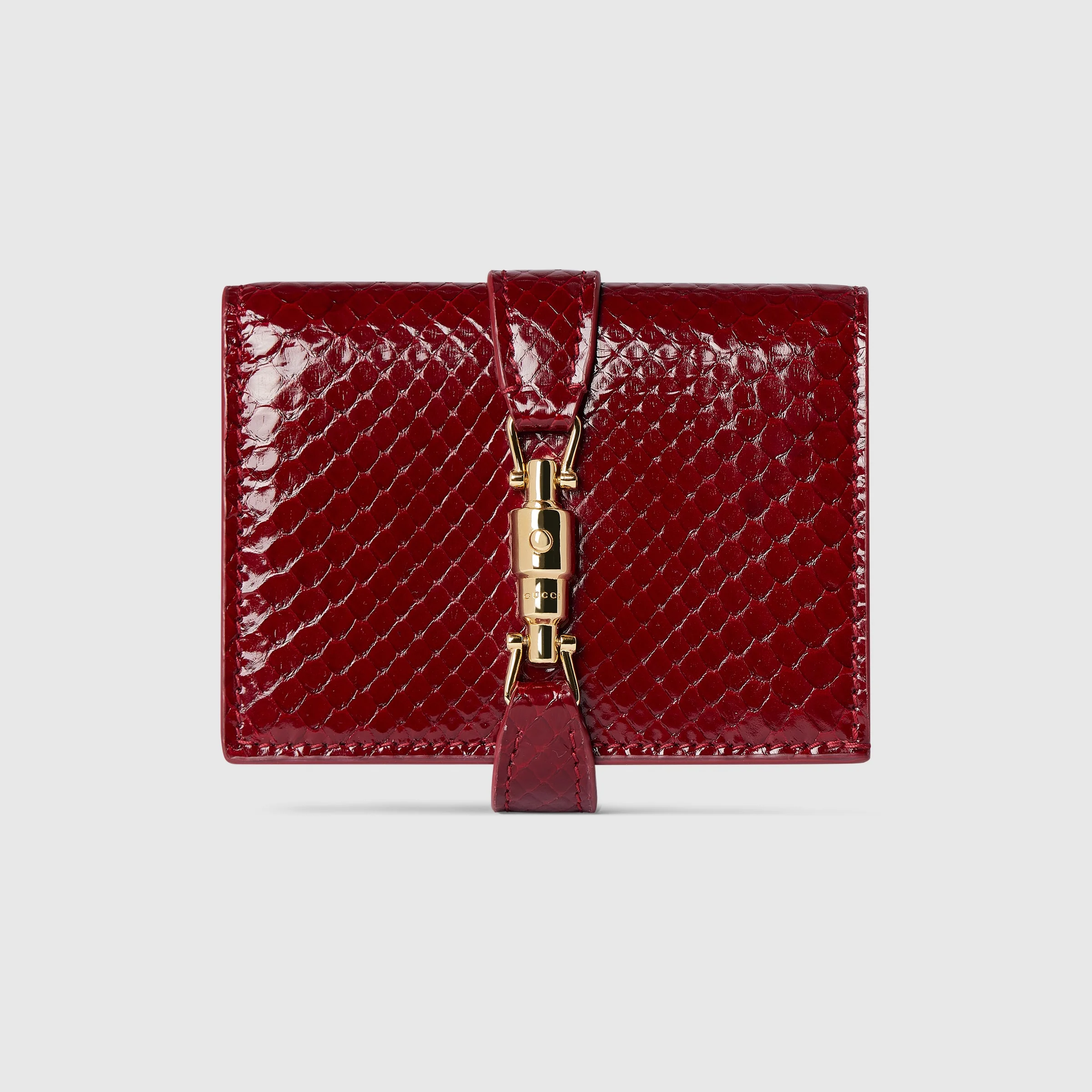 Gucci Jackie python small wallet - 1
