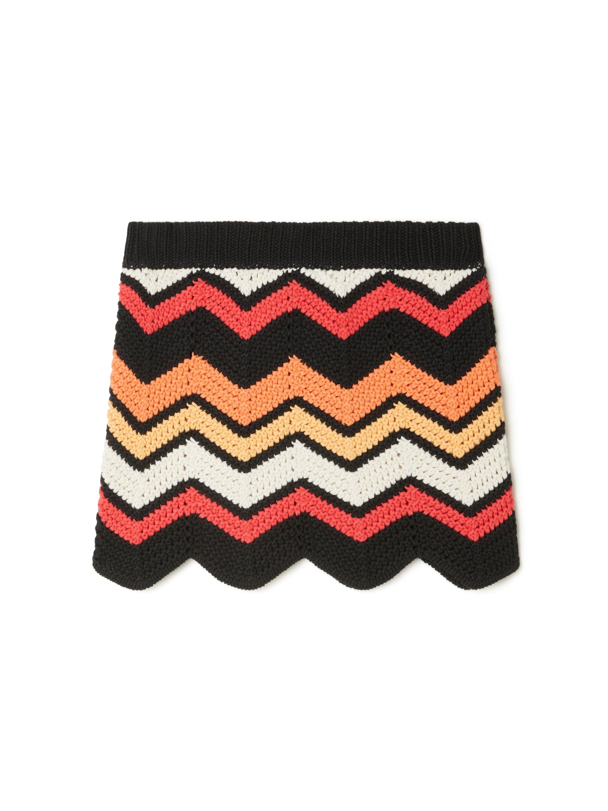 Kaleidoscopic Chevron Skirt - 1