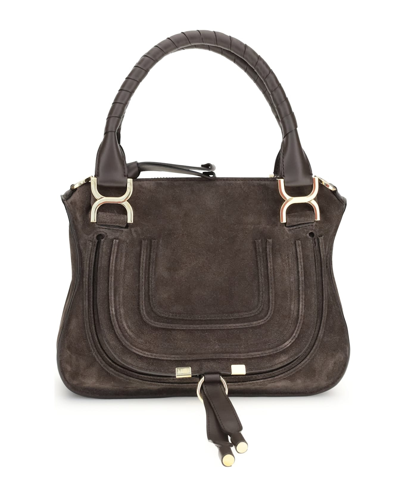 Small Suede Shoulder Bag - 1
