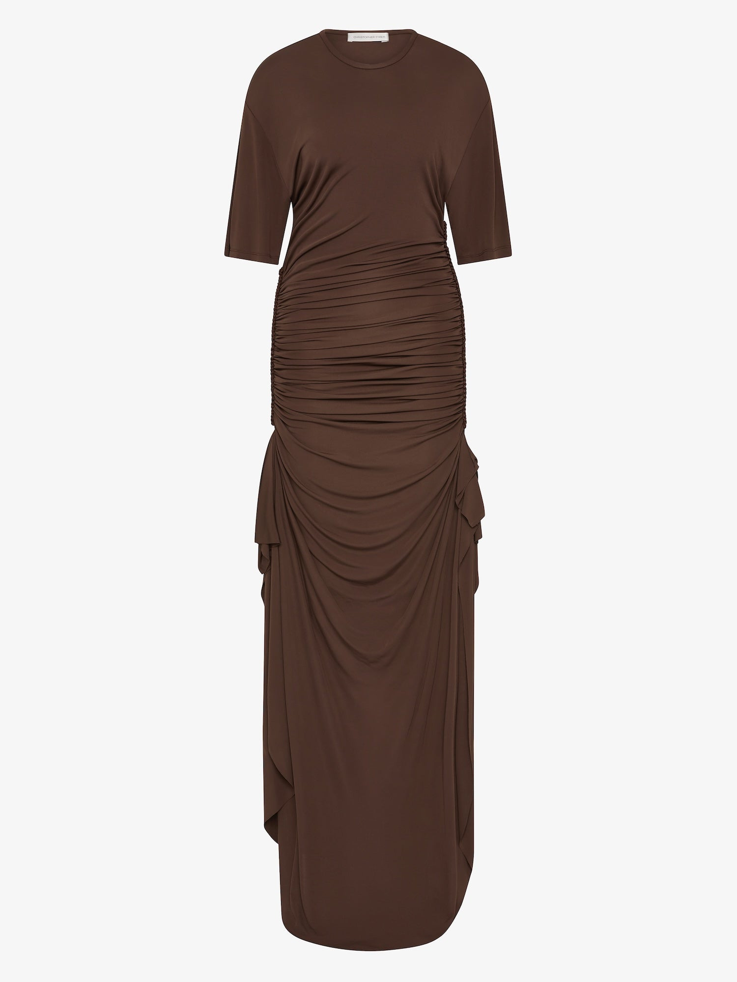 Shibari Jersey Ruche Tee Dress - 5