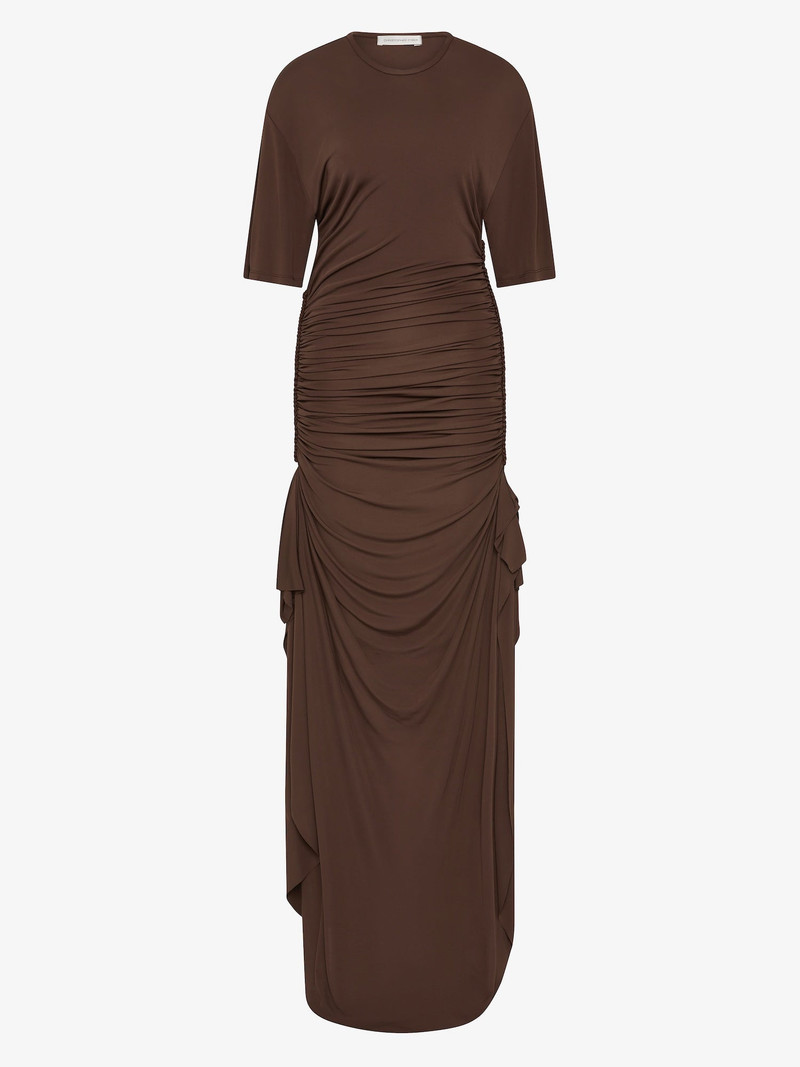 Shibari Jersey Ruche Tee Dress 5