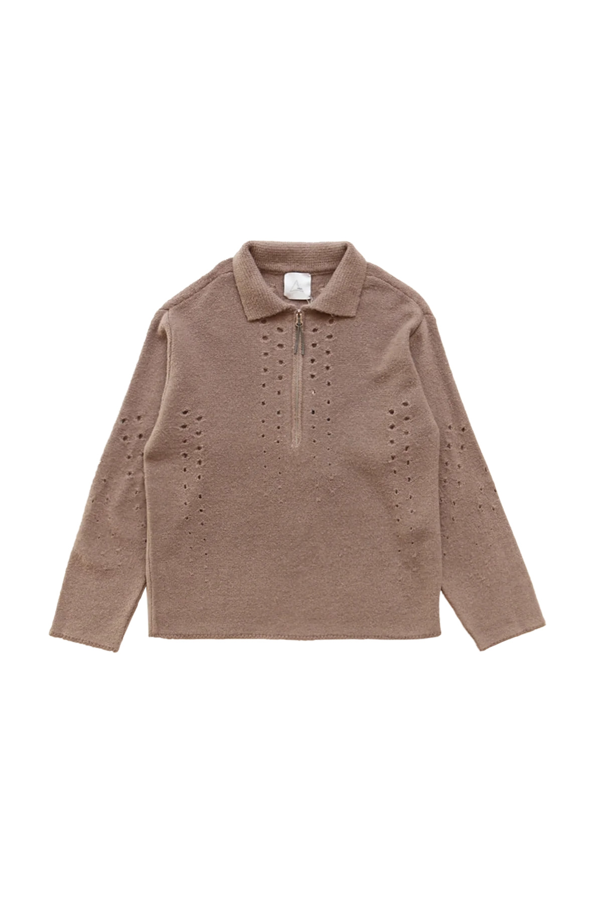 ROA Mohair Polo Sweater - 1