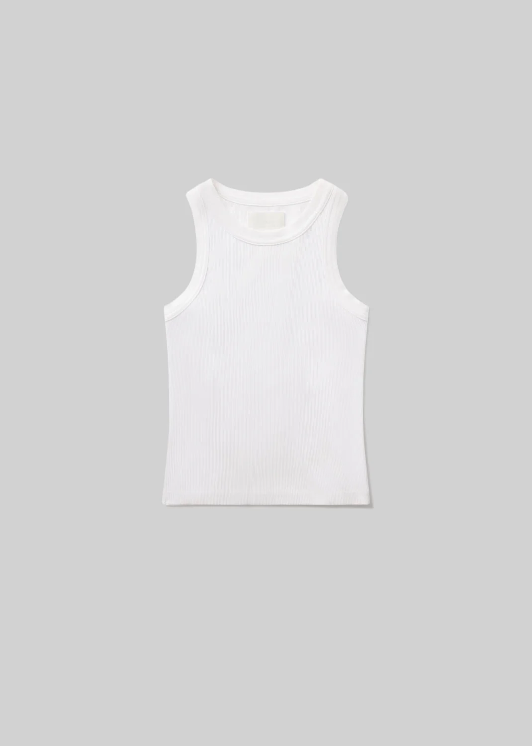 Isabel Rib Tank
In White - 1