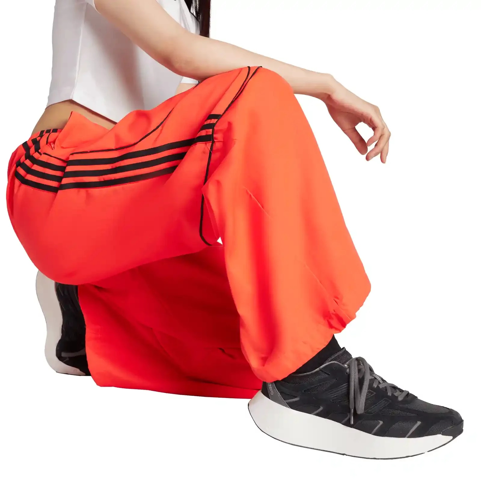 Teamgeist Adicolor Oversized Woven Track Pant W "Lucid Red" - 5