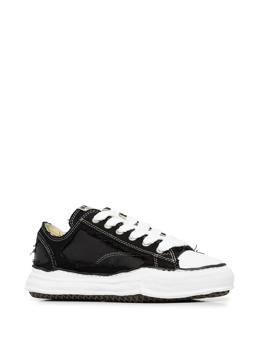 Peterson Low distressed canvas sneakers - 2