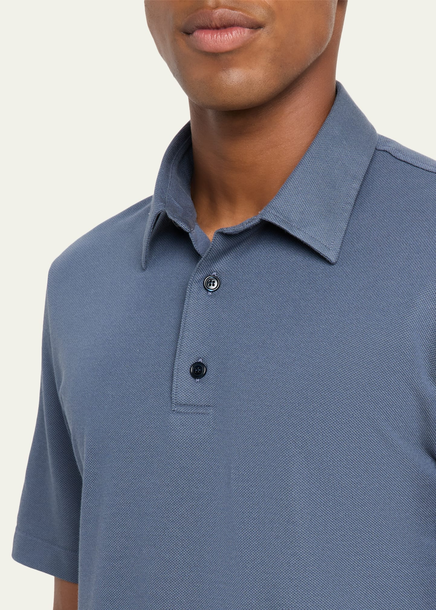 Men's Jersey Pique Polo Shirt - 5
