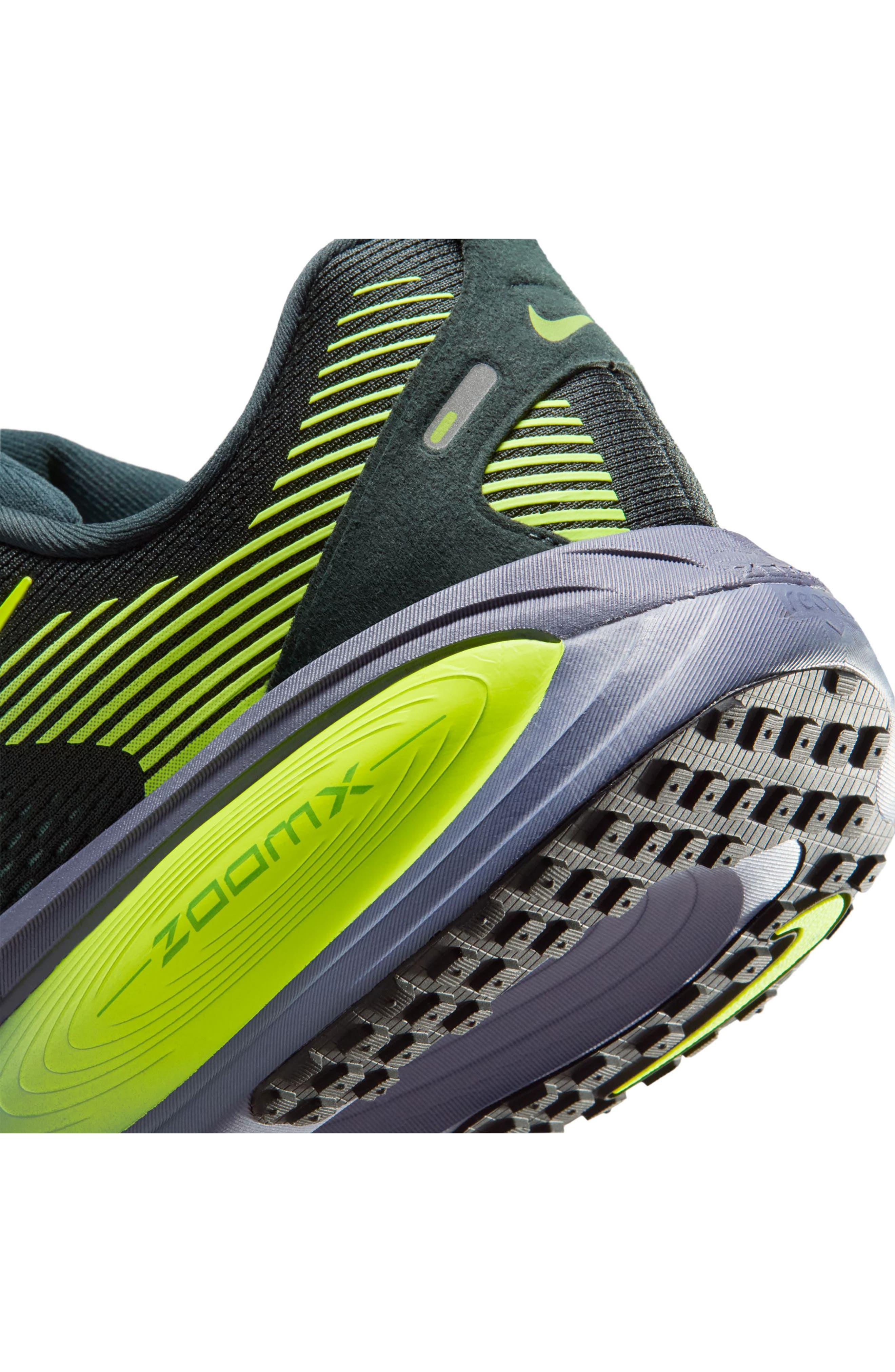 Nike Vomero 18 Running Shoe in Seaweed/volt at Nordstrom - 7