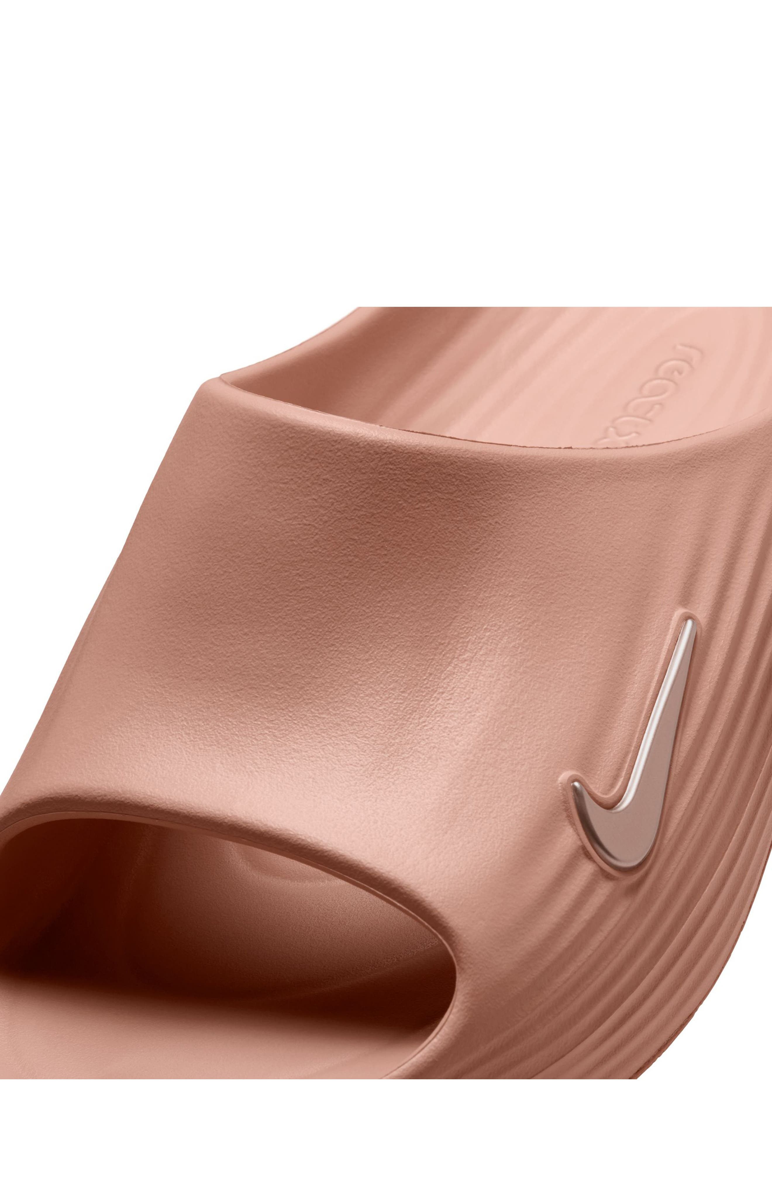 Nike ReactX Rejuven8 Slide in Rose Gold/Rose Gold/Rose at Nordstrom - 6