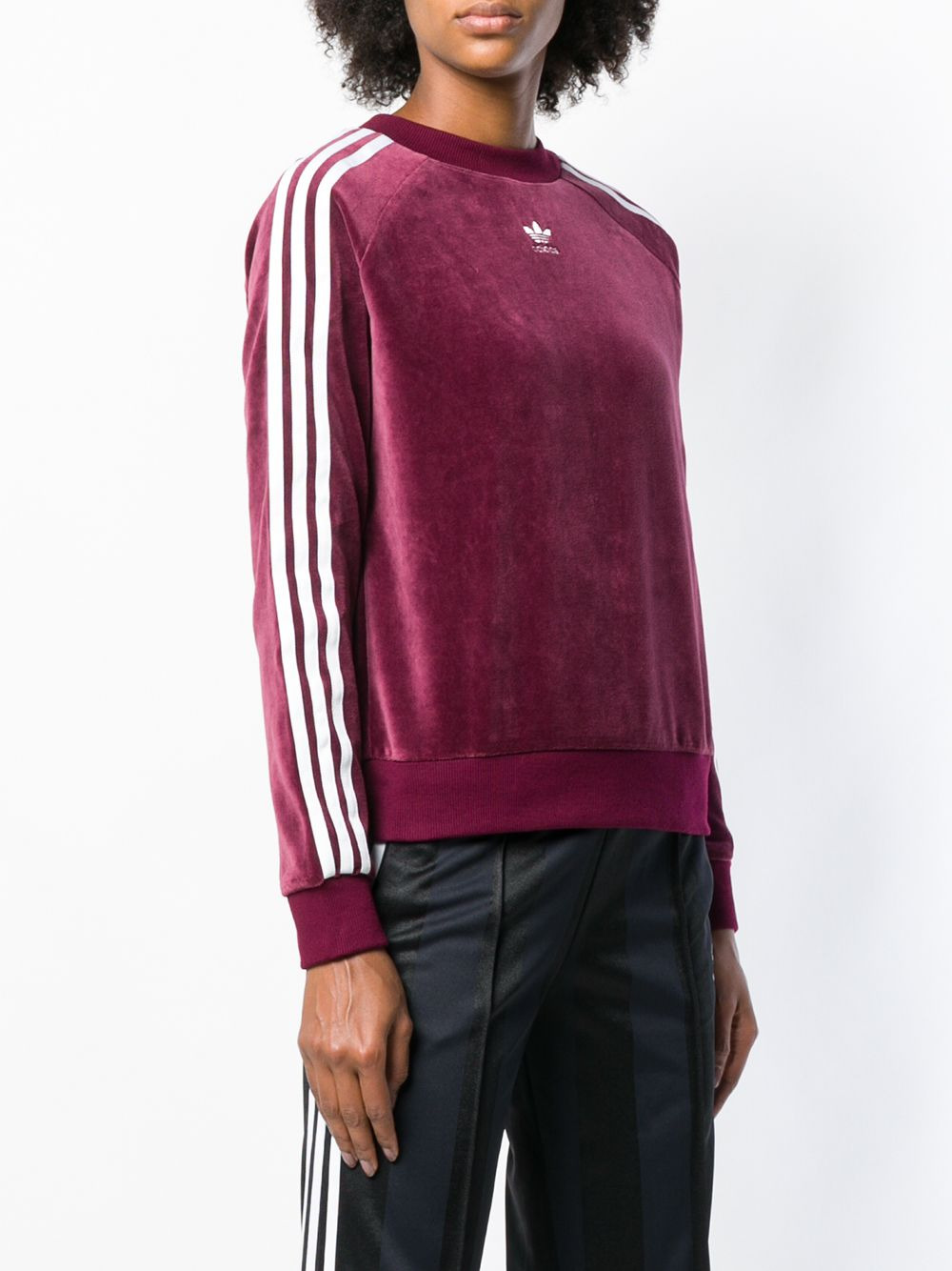 tri-stripe sweatshirt - 3