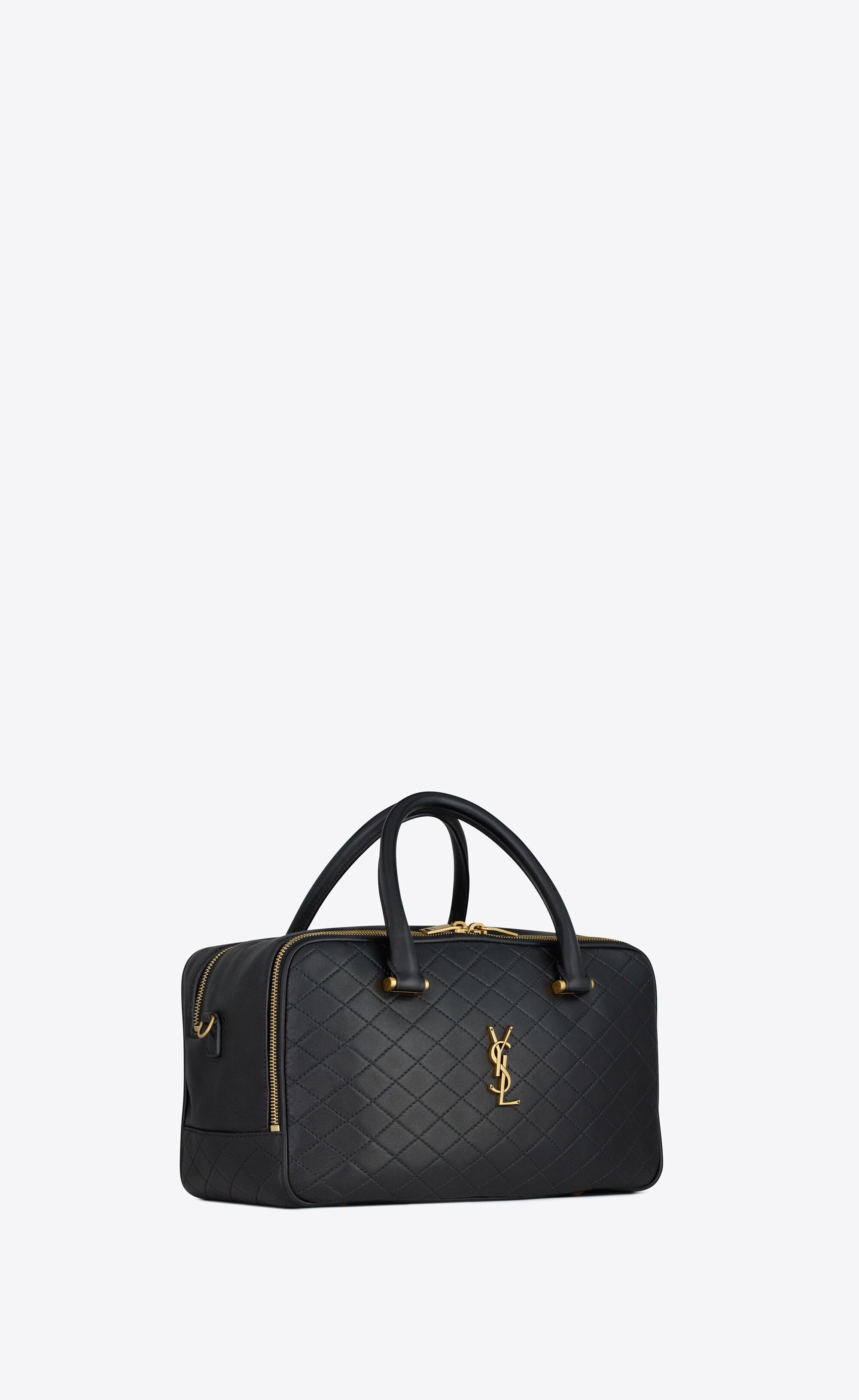 lyia duffle in quilted lambskin - 5
