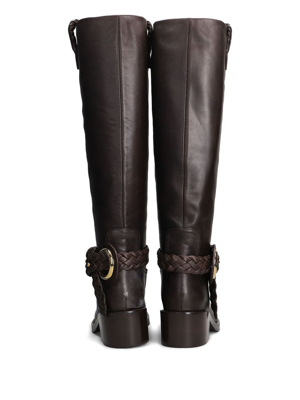 Helix braided buckle boots - 3