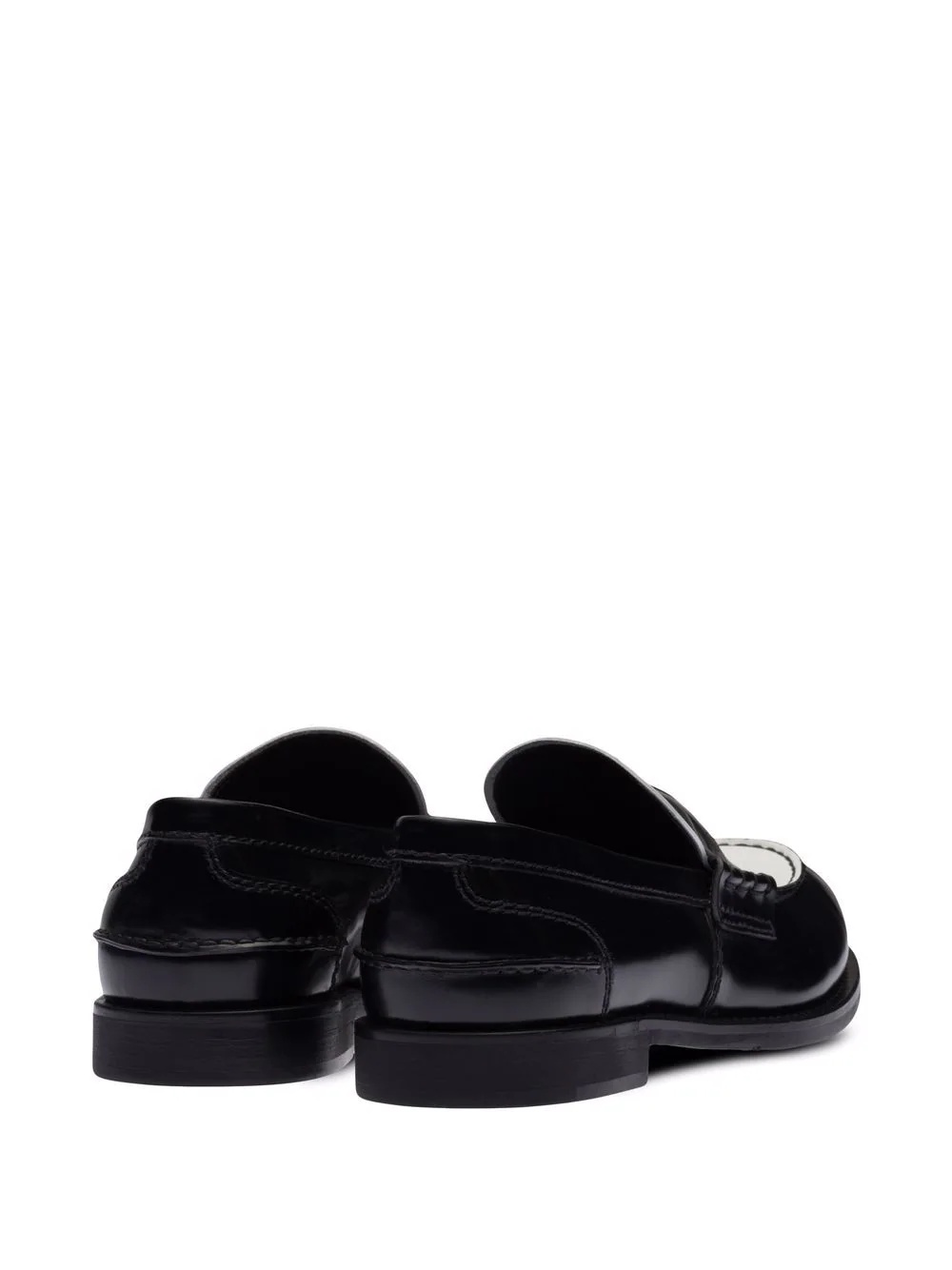 leather penny loafers - 3