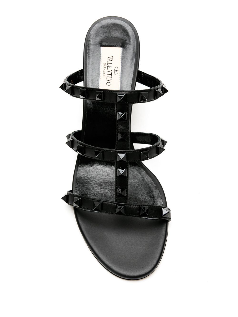Rockstud strappy block-heel sandals - 4