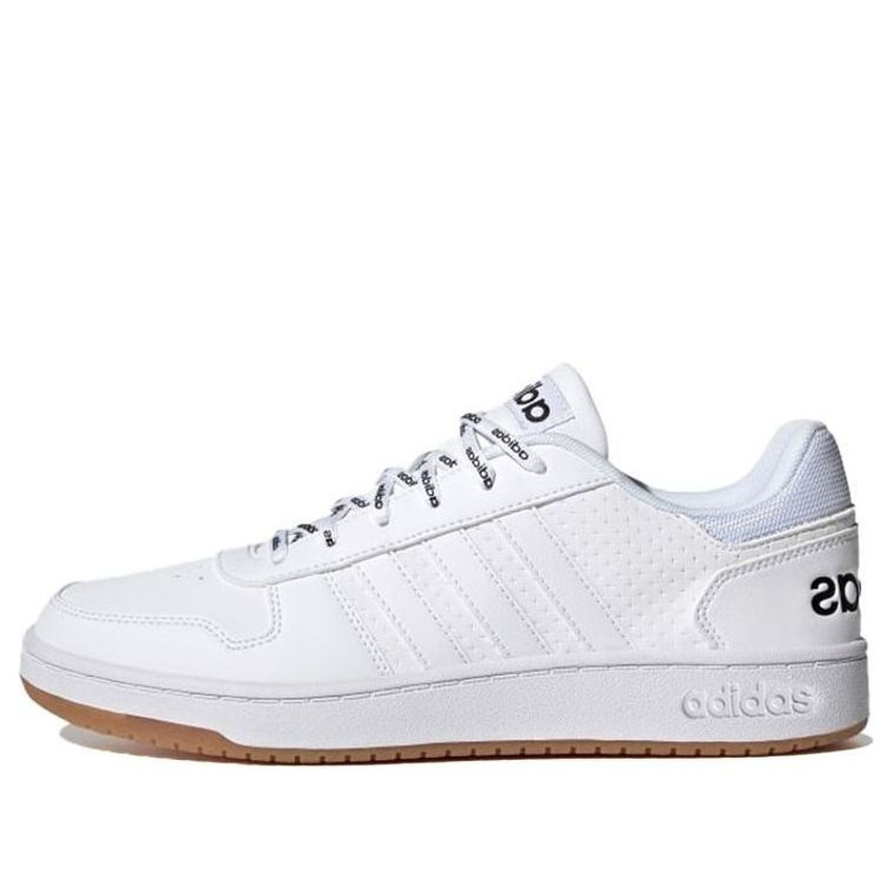 adidas neo Hoops 2.0 White/Brown FY8630 - 1