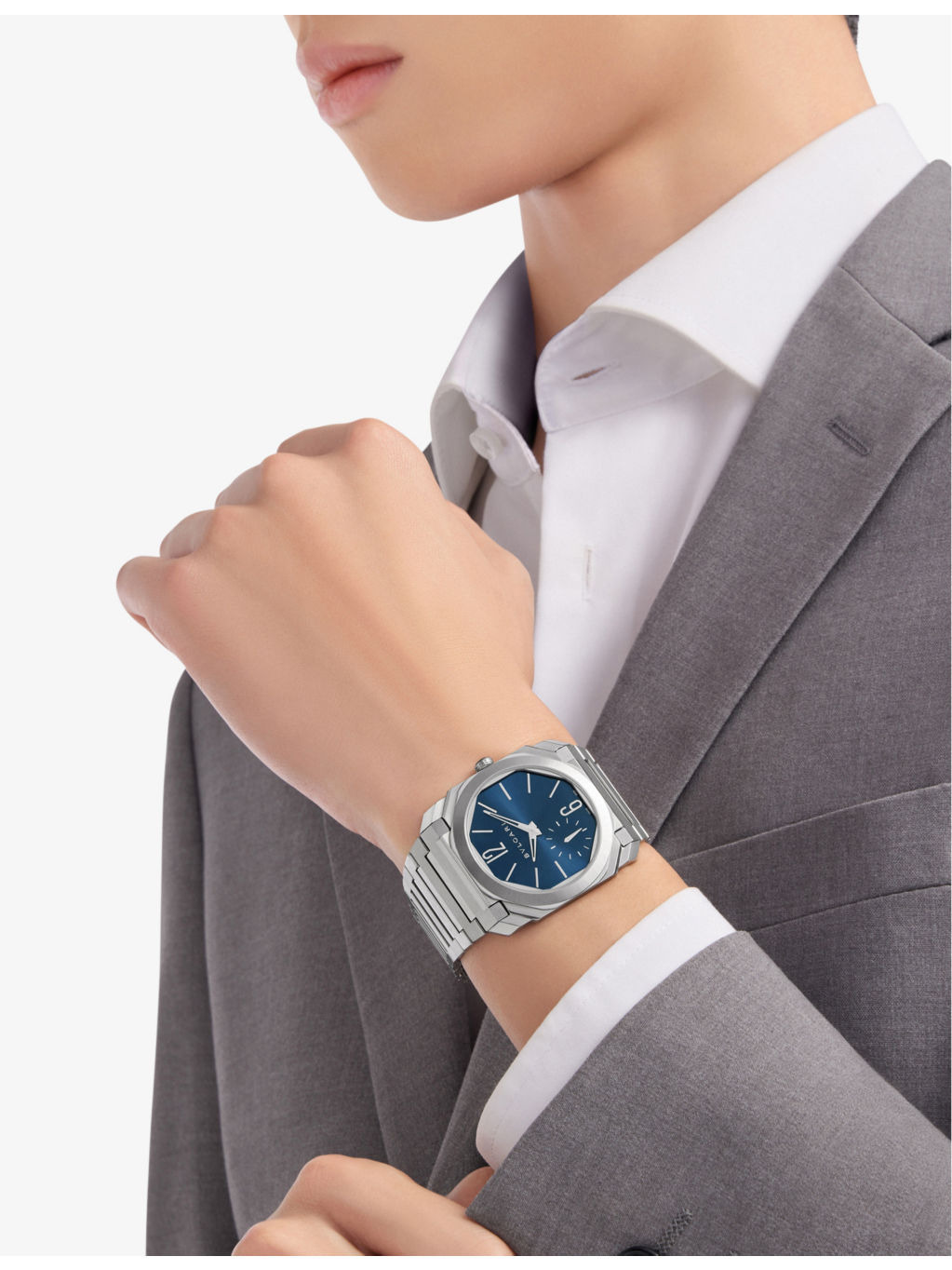 103431 Octo Finissimo stainless-steel automatic watch - 5