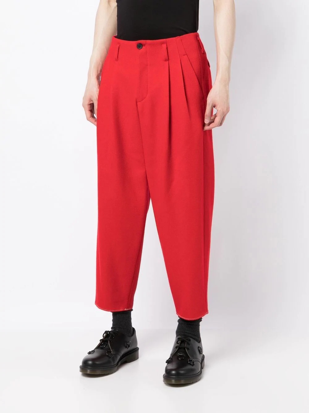 cropped tailored trousers - 3