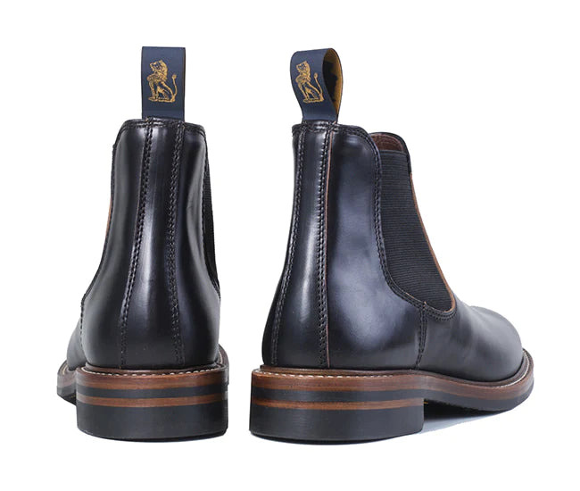 LK-027 Chelsea Boot Horween CXL Black - 5