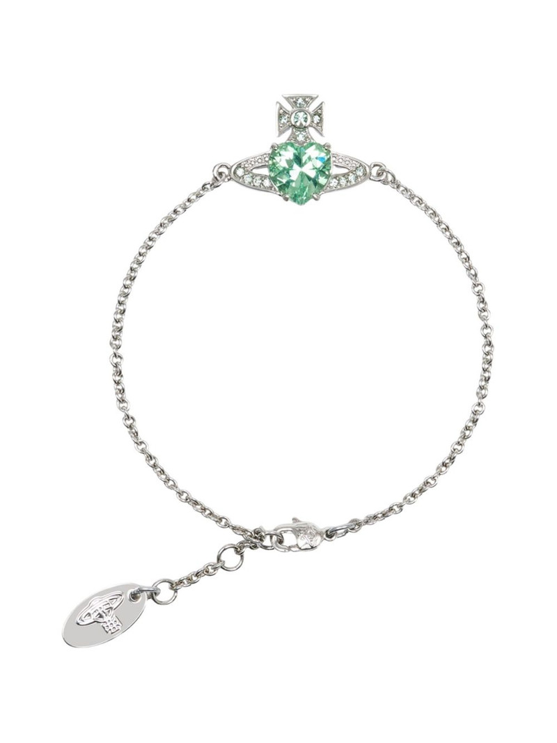 Ariella heart-charm bracelet 1