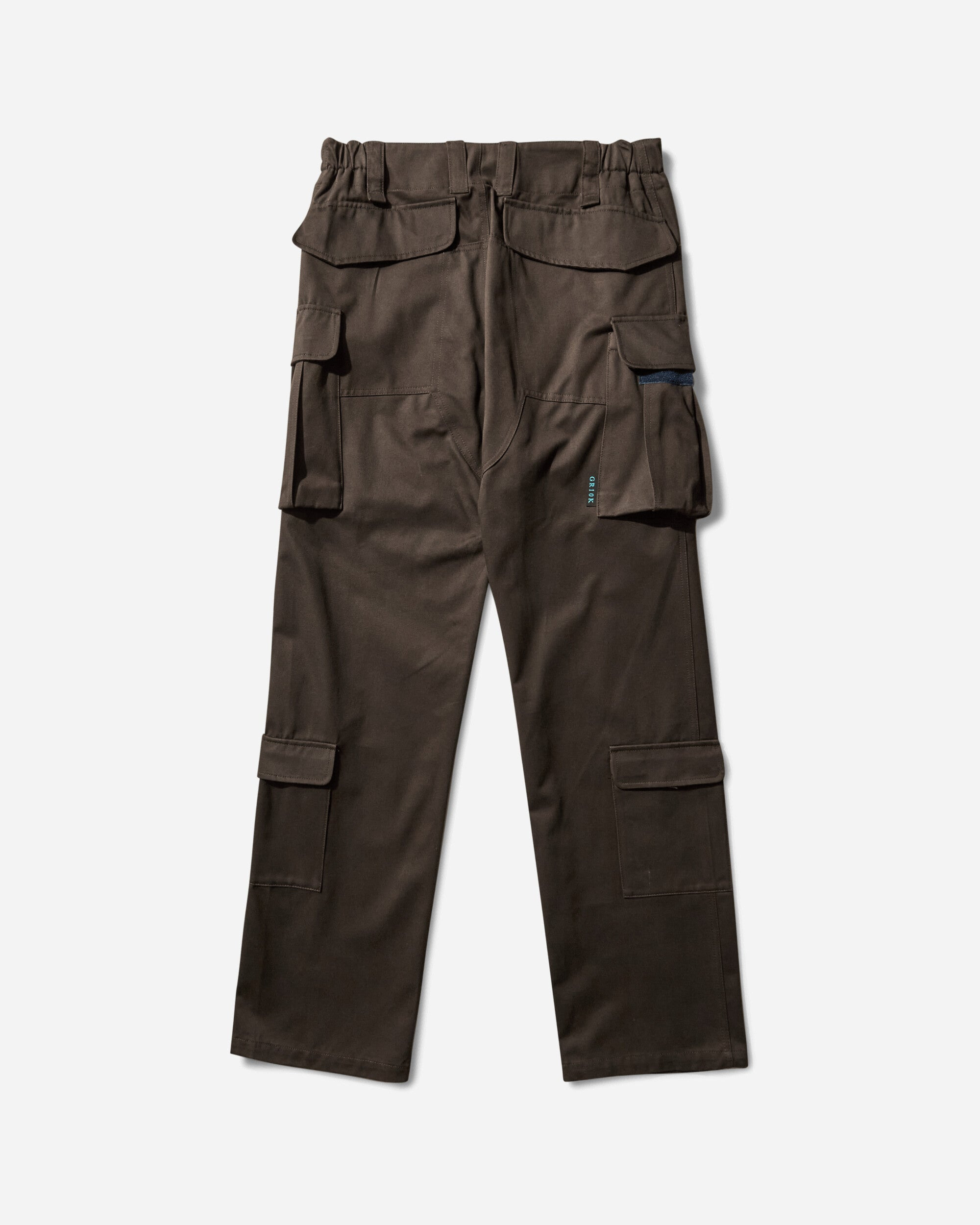 Men's Warm Cargo Pants Soil Brown - 2